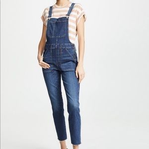 Madewell skinny overalls